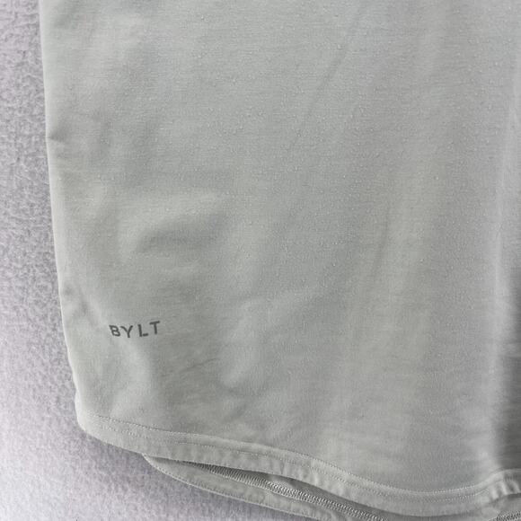 BYLT Shirt Mens XL Drop Cut Signature Premium Basics Athletic Short Sleeve Vapor - Picture 7 of 14